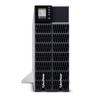CYBERPOWER - OL10KRTHD - 10KVA/10KW, High Density, Online Double-Conversion, PF=1, 4U rack/tower, 200-240V Input Hardwire, 200-240V Output, 4 NEMA L6-20R, 2 NEMA L6-30R, Color Matrix LCD, USB, Serial, EPO, Optional RMCARD205, 3 year warranty
