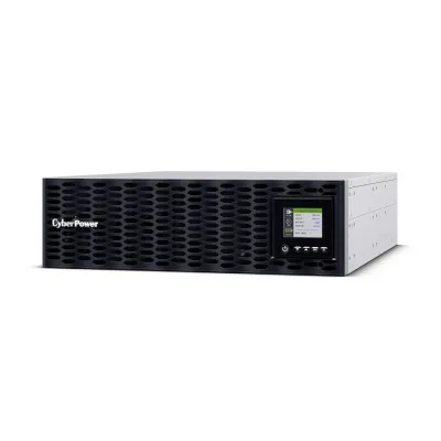 CYBERPOWER - OL5KRTHDL - 5KVA/5KW, High Density, Long Run Time, Online Double-Conversion, PF=1, 3U rack/tower, 200-240V pre-installed Input Power Cord w/HW Option, 200-240V Output, 2 NEMA L6-20R, 2 NEMA L6-30R, Color Matrix LCD, USB, Serial, EPO, RMC
