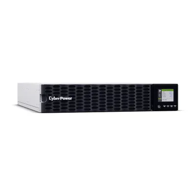 CYBERPOWER - OL5KRTHD - 5KVA/5KW, High Density, Online Double-Conversion, PF=1, 2U rack/tower, 200-240V Input Hardwire w/Power Cord Option, 200-240V Output, 2 NEMA L6-20R, 2 NEMA L6-30R, Color Matrix LCD, USB, Serial, EPO, RMCARD205 pre-installed, 3 