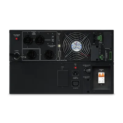 CYBERPOWER - OL6000RT3UTAA - Made to Order, TAA Compliant 6000VA / 5400W UPS, Pure Sine Wave, 208V Online UPS with Smart App Software, LCD Control Panel, 6U, Rack/Tower, 2 x NEMA L6-30R, 1 x NEMA L6-20R, USB/Serial, SNMP/HTTP (optional)
