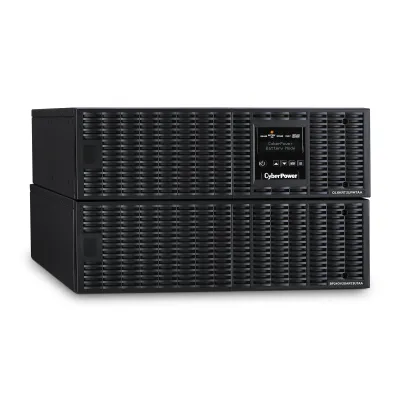 CYBERPOWER - OL6000RT3UTAA - Made to Order, TAA Compliant 6000VA / 5400W UPS, Pure Sine Wave, 208V Online UPS with Smart App Software, LCD Control Panel, 6U, Rack/Tower, 2 x NEMA L6-30R, 1 x NEMA L6-20R, USB/Serial, SNMP/HTTP (optional)