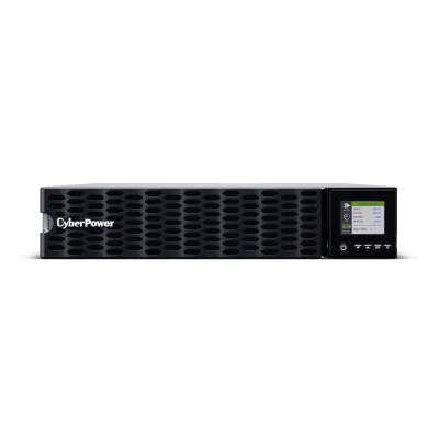 CYBERPOWER - OL6KRTHD - 6KVA/6KW, High Density, Online Double-Conversion, PF=1, 2U rack/tower, 200-240V Input Hardwire w/Power Cord Option, 200-240V Output, 2 NEMA L6-20R, 2 NEMA L6-30R, Color Matrix LCD, USB, Serial, EPO, RMCARD205 pre-installed, 3 