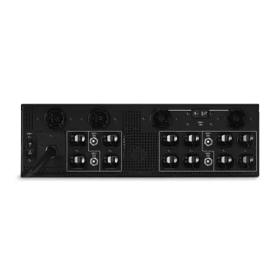 CYBERPOWER - OL8K10KRT3UTF - 5000W 208V to 120V Step-down Transformer, 3U RT convertible, NEMA L6-30P input, 10ft cord, (12) NEMA 5-20R (2) NEMA L6-20R and (2) NEMA L6-30R outlets, overtemperature protection, 3-year warranty