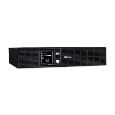 CYBERPOWER - OR1000PFCRT2U - 1000VA/700W Rack/Tower UPS with 8 outlets Sine Wave output AVR and LCD