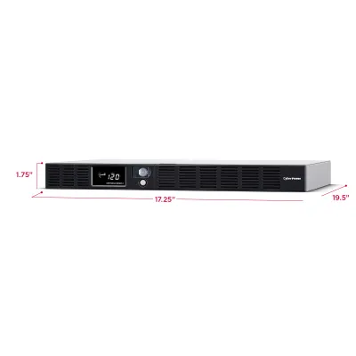 Cyber Power - OR1500LCDRM1U - 1U Smart App LCD Rackmount UPS, 1500VA/900W  