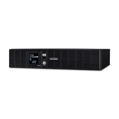CYBERPOWER - OR2200LCDRT2U - 2200VA/1320W, Simulated Sine Wave, 2U, NEMA 5-20P (right angle), 10 ft cord, 8 NEMA 5-20R, USB, Serial, SNMP, PowerPanel Business Edition software, Yes, 3 year warranty