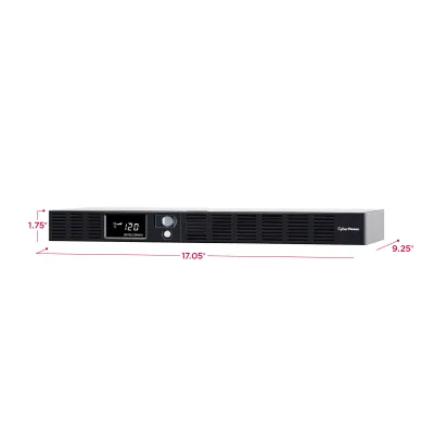 Cyber Power- OR700LCDRM1U -  1U Simulated Sine Wave 1,700VA/400W