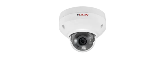 Lilin - P2R6352AE2K - 5MP Day & Night Fixed IR Vandal Resistant Dome IP Camera