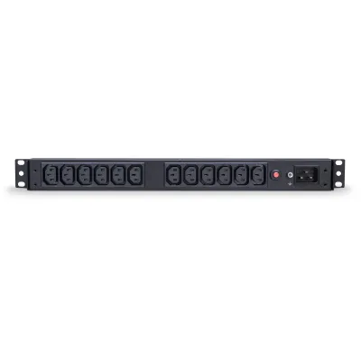 Cyber Power - PDU20BHVIEC12R - 20A (Derated to 16A), 208 - 230 V, 50Hz/60Hz, IEC-320 C20 plug, 12 IEC-320 C13, 1U Rackmount
