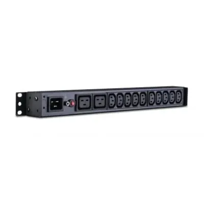Cyber Power - PDU20BHVIEC12Ra - 20A (Derated to 16A), 200 - 230 V, 50Hz/60Hz, IEC-320 C20 plug, 12 ICE-320, 1U Rackmount, 10 ft cord, Limited lifetime warranty