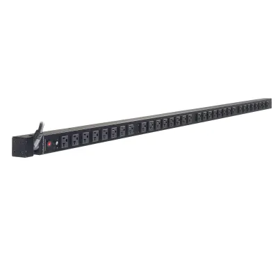 Cyber Power - PDU20BV32F - 20A (Derated to 16A), 120 V, 50Hz/60Hz, NEMA 5-20P plug, 32 NEMA 5-20R, 0U Rackmount, 10 ft cord