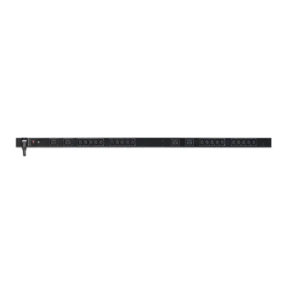 Cyber Power - PDU20BVHVT24F - 20A (Derated to 16A), 200 - 230 V, 50Hz/60Hz, NEMA L6-20P plug, 24 IEC-320, 0U Rackmount, 10 ft cord