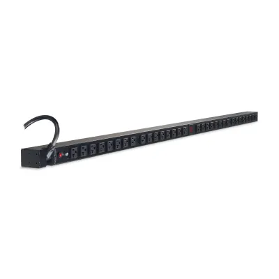Cyber Power - PDU20MVT32F - 20A (Derated to 16A), 120 V, 50Hz/60Hz, NEMA 5-20P plug, 32 NEMA 5-20R, 0U Rackmount, 10 ft cord, Limited lifetime warranty