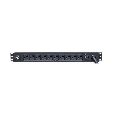 Cyber Power - PDU30BT10F10R - 30A (Derated to 24A), 120 V, 50Hz/60Hz, NEMA L5-30P plug, 20 NEMA 5-20R, 1U Rackmount, 12 ft cord