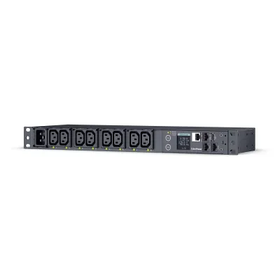 Cyber Power - PDU41005 - Switched PDU, 20A (Derated To 16A), 200-240V, 50/60 Hz, 8 x IEC-320 C13 Outlets, IEC-320 C20 Plug, 10 Ft Cord, 1U Rackmount, SNMP, 3Yr Warranty