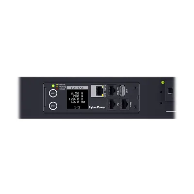 Cyber Power - PDU41102 - Switched PDU, 30A (Derated to 24A), 100-120V, 50/60 HZ, 24 x NEMA 5-20R Outlets, NEMA L5-30P Plug, 10 Ft Cord, 0U Rackmount, SNMP, 3Yr Warranty