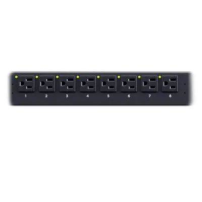 CYBERPOWER - PDU41116 - 15A (Derated to 12A), 120 V, 50Hz/60Hz, NEMA 5-15P plug, 16 NEMA 5-15R, 0U Rackmount, 10 ft cord, 3 year warranty