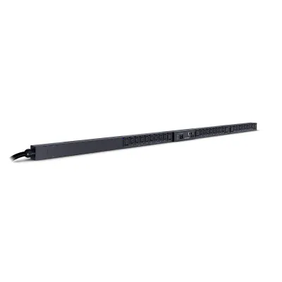 Cyber Power - PDU83103 - 3-Phase Switched MBO PDU, 200-240V/20A, 0U, (24) C13 + (6) C19, NEMA L15-20P