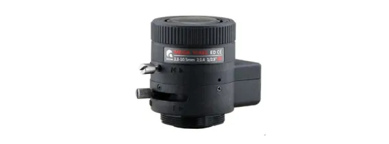 Lilin - PLH-33105MA-5M  - Lens, 3.3-10.5mm, 1/2.5", F1.4, DC Auto Iris, CS Mount IR