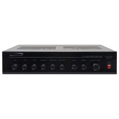 SPECO - PMM120A - 120W PA Mixer Power Amplifier with 6 Inputs