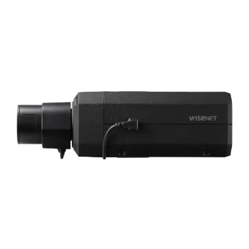 Hanwha - PNB-A9001 - 4K AI Network Box Camera, Max. 4K resolution, 0.03Lux@F1.2(Color), Day & Night(ICR), WDR(120dB) H.265, H.264, MJPEG codec, WiseStreamⅡ, WiseStreamⅢ (Using AI engine), Video Analytics based on AI [ Object detection and classificat