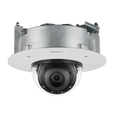 Hanwha - PND-A6081RF - 2MP Network AI IR Dome Camera, Max. 2MP resolution, Up to 120fps, 0.007Lux@F1.3 (Color), 0Lux (B/W, IR LED on), IR Viewable Length 40m(131.23ft), Wise IR, Day & Night (ICR), WDR (120dB), WiseNRⅡ (Using AI engine), H.265, H.264,