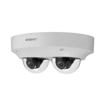 Hanwha - PNM-9000VD - 5MP X 2 Outdoor Multi-Directional Dome Camera 