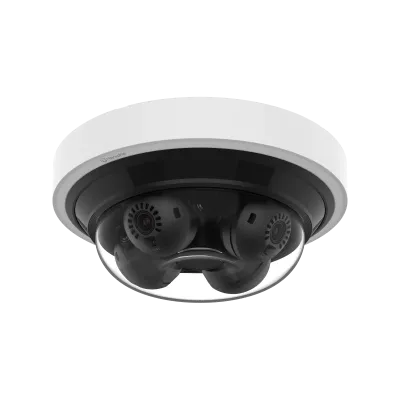 Hanwha - PNM-C16013RVQ - 4CH x 4MP Network Vandal Outdoor Mini Wisenet P Series Camera, 3.19mm Lens