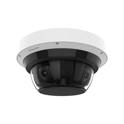 Hanwha - PNM-C32083RQZ - 8MP x 4CH Vandal Outdoor Multi-Directional Wisenet P Series Camera, 4.38~9.33mm Lens