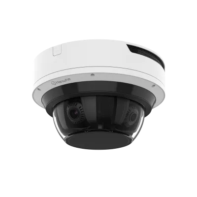 Hanwha - PNM-C32084RQZ-8XE256G-LU - Wisenet P series network vandal outdoor Multi-Directional camera [WiseAI ON] 4CH x 8MP @ 15FPS / [WiseAI OFF] 4CH x 8MP @ 20FPS, Motorized Varifocal Lens 4.38~9.33mm (FoV H: 112.1°~47.5°, V: 58°~26.6°) with PTRZ fu