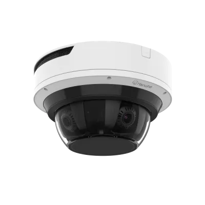 Hanwha - PNM-C32084RQZ-8XE256G-LU - Wisenet P series network vandal outdoor Multi-Directional camera [WiseAI ON] 4CH x 8MP @ 15FPS / [WiseAI OFF] 4CH x 8MP @ 20FPS, Motorized Varifocal Lens 4.38~9.33mm (FoV H: 112.1°~47.5°, V: 58°~26.6°) with PTRZ fu