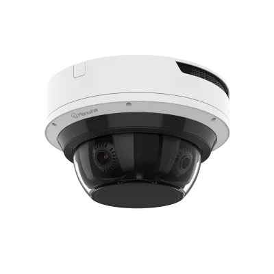 Hanwha - PNM-C32084RQZ-8XE4T-W - Wisenet P series network vandal outdoor Multi-Directional camera [AI ON] 4CH x 8MP @ 15FPS / [AI OFF] 4CH x 8MP @ 20FPS, Motorized Varifocal Lens 4.38~9.33mm (FoV H: 112.1°~47.5°, V: 58°~26.6°) with PTRZ function, tri
