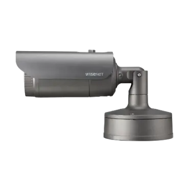 Hanwha - PNO-A9081R - 4K Network AI IR Bullet Camera, 4.5~10mm Motorized Varifocal Lens