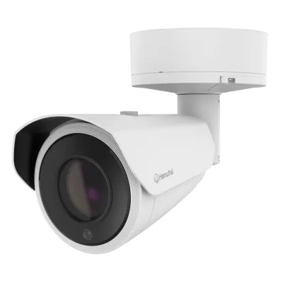 Hanwha - PNO-A9311R - 4K Network AI IR Bullet Camera, 6.91~214.7mm Lens