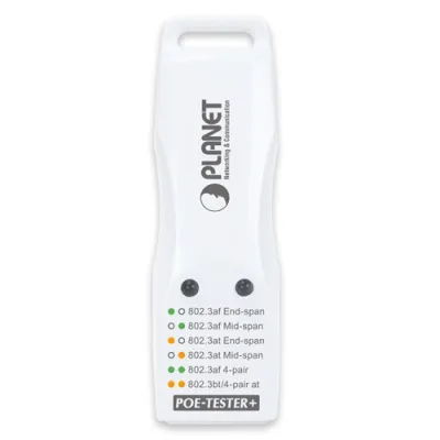 Planet - POE-TESTER+ - IEEE802.3bt/at/af POE Tester (6 PoE modes detection)