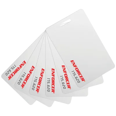 SECO-LARM - PR-K1S1-A - Proximity Cards for use with all SECO-LARM proximity reader products (PR-112S-A, PR-312S-PQ SK-2323-SPQ, SK-2323-SPAQ, SK-1323-SPQ, etc.). EM-125. Sold in multiples of 10 (price is for 1 pc).