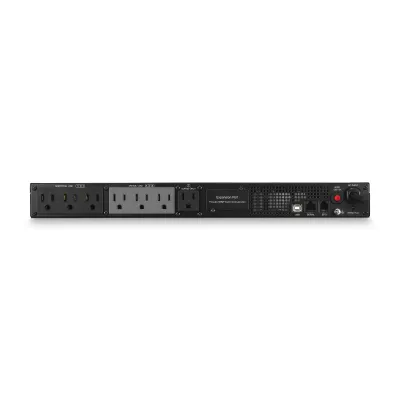 Cyber Power - PR1000LCDRT1U - 1000VA/800W, Pure Sine Wave, 1U, NEMA 5-15P, 10 ft cord, PowerPanel Business Edition Software
