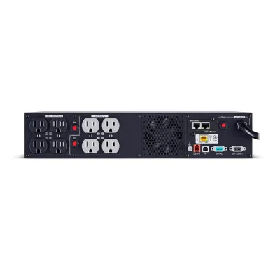CYBERPOWER - PR1000RT2UCN - 1000VA/1000W, Sine Wave, 2U, NEMA 5-15P, 10 Ft Cord, 8 NEMA 5-15R, USB, Serial, SNMP, Relay, EPO, PowerPanel Business Edition software, Includes RMCARD205, Cloud monitoring, 3 Yr Warranty