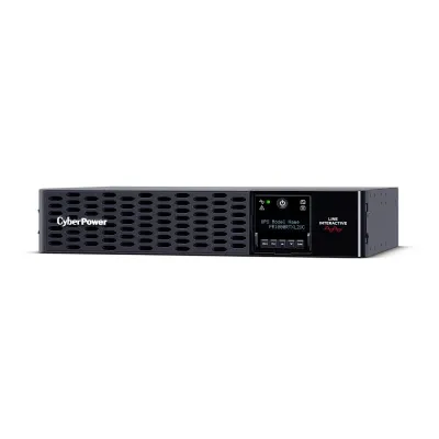 CYBERPOWER - PR1000RTXL2UC - 1000VA/1000W, Sine Wave, 2U, NEMA 5-15P, 10 Ft Cord, 8 NEMA 5-15R, USB, Serial, SNMP, Built in Cloud, Relay, EPO, PowerPanel Business Edition software, Accepts EBM BP48VP2U01, 3 Yr Warranty