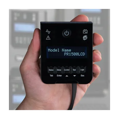 CYBERPOWER - PR1500LCDN - 1500VA/1500W Sinewave 8 outlet, Networked AVR LCD Tower, 3-year warranty