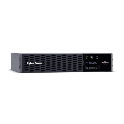 Cyber Power - PR1500RT2UC - 1500VA/1500W, Sine Wave, 2U, NEMA 5-15P, 10 Ft Cord, 8 NEMA 5-15R, PowerPanel Business Edition software, Built-in Cloud Monitoring
