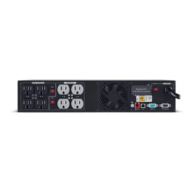 Cyber Power - PR1500RT2UC - 1500VA/1500W, Sine Wave, 2U, NEMA 5-15P, 10 Ft Cord, 8 NEMA 5-15R, PowerPanel Business Edition software, Built-in Cloud Monitoring