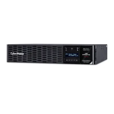CYBERPOWER - PR1500RTXL2UTAA - 1500VA/1500W, Sine Wave, 2U, NEMA 5-15P, 10 Ft Cord, 8 NEMA 5-15R, USB, Serial, SNMP, Relay, EPO, PowerPanel Business software, Accepts EBM BP48VP2U02TAA, 3 Yr Warranty, TAA Compliant