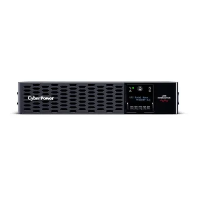 Cyber Power - PR2000RT2UC - 2000VA/2000W, Sine Wave, 2U, NEMA 5-20P, 10 Ft Cord, 8 NEMA 5-20R, PowerPanel Business Edition software