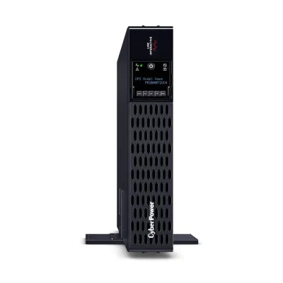 CYBERPOWER - PR2000RT2UCN - 2000VA/2000W, Sine Wave, 2U, NEMA 5-20P, 10 Ft Cord, 8 NEMA 5-20R, USB, Serial, SNMP, Cloud, Relay, EPO, PowerPanel Business Edition software, Pre-installed RMCARD205, 3 Year Warranty