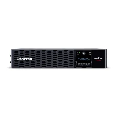 CYBERPOWER - PR2000RTXL2UC - 2000VA/2000W, Sine Wave, 2U, NEMA 5-20P, 10 Ft Cord, 8 NEMA 5-20R, USB, Serial, SNMP, Relay, EPO, PowerPanel Business Edition software, Built-in Cloud Monitoring, Accepts EBM BP48VP2U02, 3 Yr Warranty