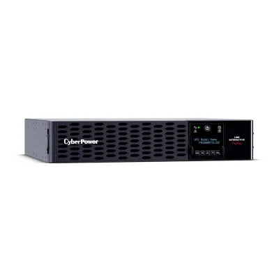 CYBERPOWER - PR2000RTXL2UC - 2000VA/2000W, Sine Wave, 2U, NEMA 5-20P, 10 Ft Cord, 8 NEMA 5-20R, USB, Serial, SNMP, Relay, EPO, PowerPanel Business Edition software, Built-in Cloud Monitoring, Accepts EBM BP48VP2U02, 3 Yr Warranty