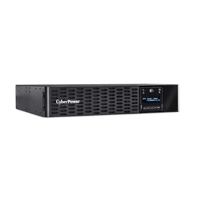CYBERPOWER - PR2000RTXL2UTAA - 2000VA/2000W, Sine Wave, 2U, NEMA 5-20P, 10 Ft Cord, 8 NEMA 5-20R, USB, Serial, SNMP, Relay, EPO, PowerPanel Business software, Accepts EBM BP48VP2U02TAA, 3 Yr Warranty, TAA compliant