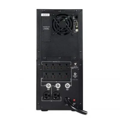 CYBERPOWER - PR3000LCD - 3000VA/2700W, Pure Sine Wave, NEMA L5-30P, 10 ft cord, 8 NEMA 5-15R, 2 NEMA 5-20R, USB, Serial, SNMP, Relay, EPO, PowerPanel Business Edition software, Yes, 3 year warranty