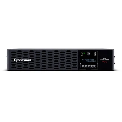CYBERPOWER - PR3000RT2UC - 3000VA/3000W, Sine Wave, 2U, NEMA L5-30P, 10 Ft Cord, 8 NEMA 5-20R +1 NEMA L5-30R, USB, Serial, SNMP, Relay, EPO, PowerPanel Business Edition software, Built-in Cloud Monitoring, 3 Yr Warranty